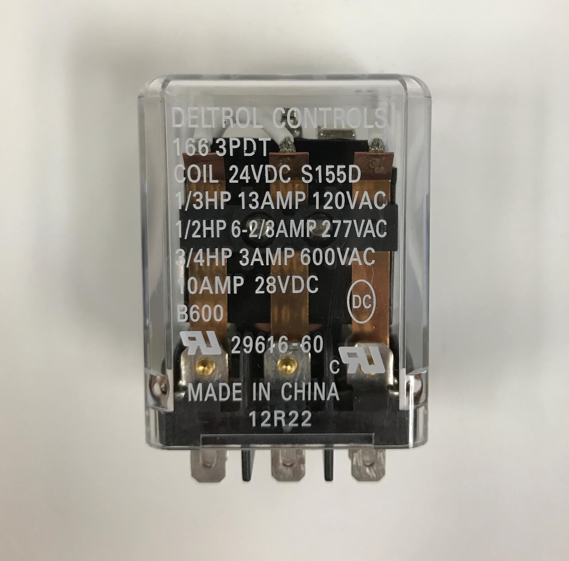 Details about   Deltrol Controls 166 DPDT 20307.84 Relay *Free Shipping* 8 Pin Sq,120 VAC Coil 
