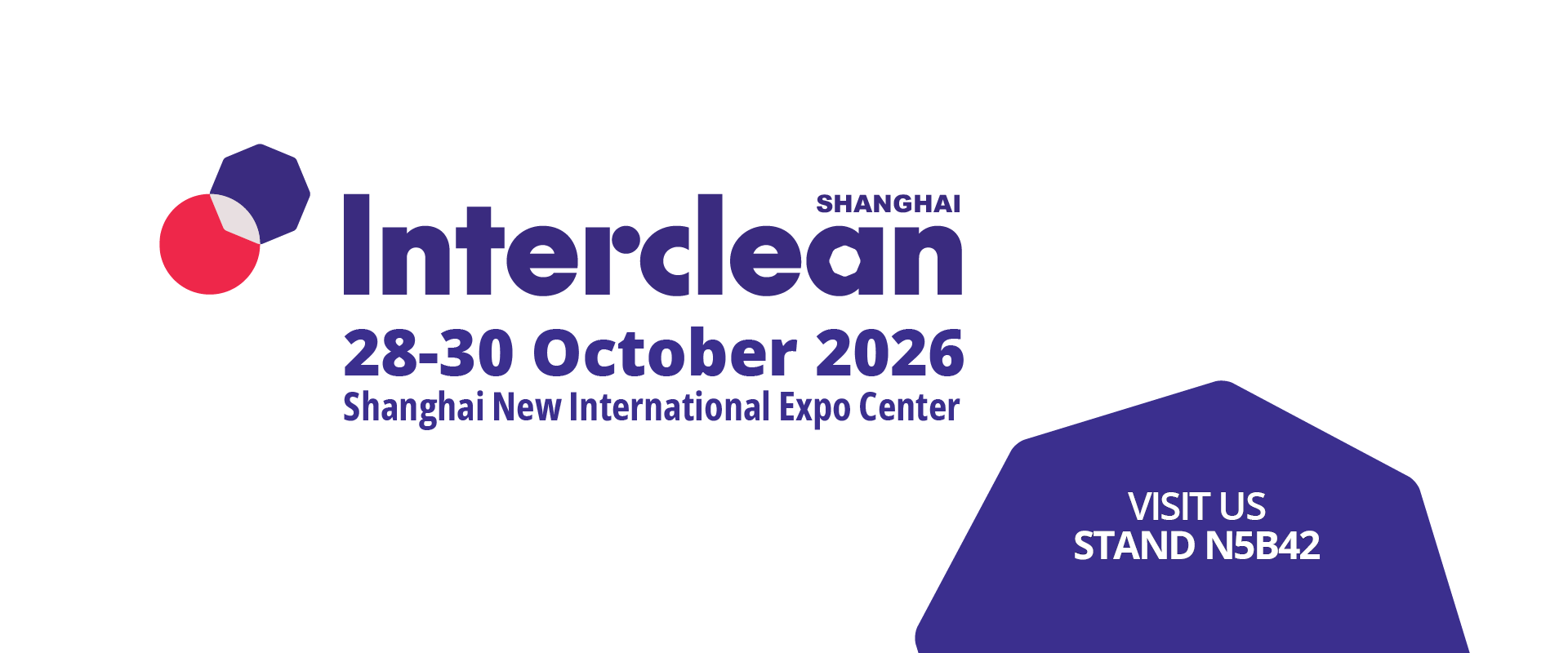 Interclean Shanghai 2026 Trade Show Banner