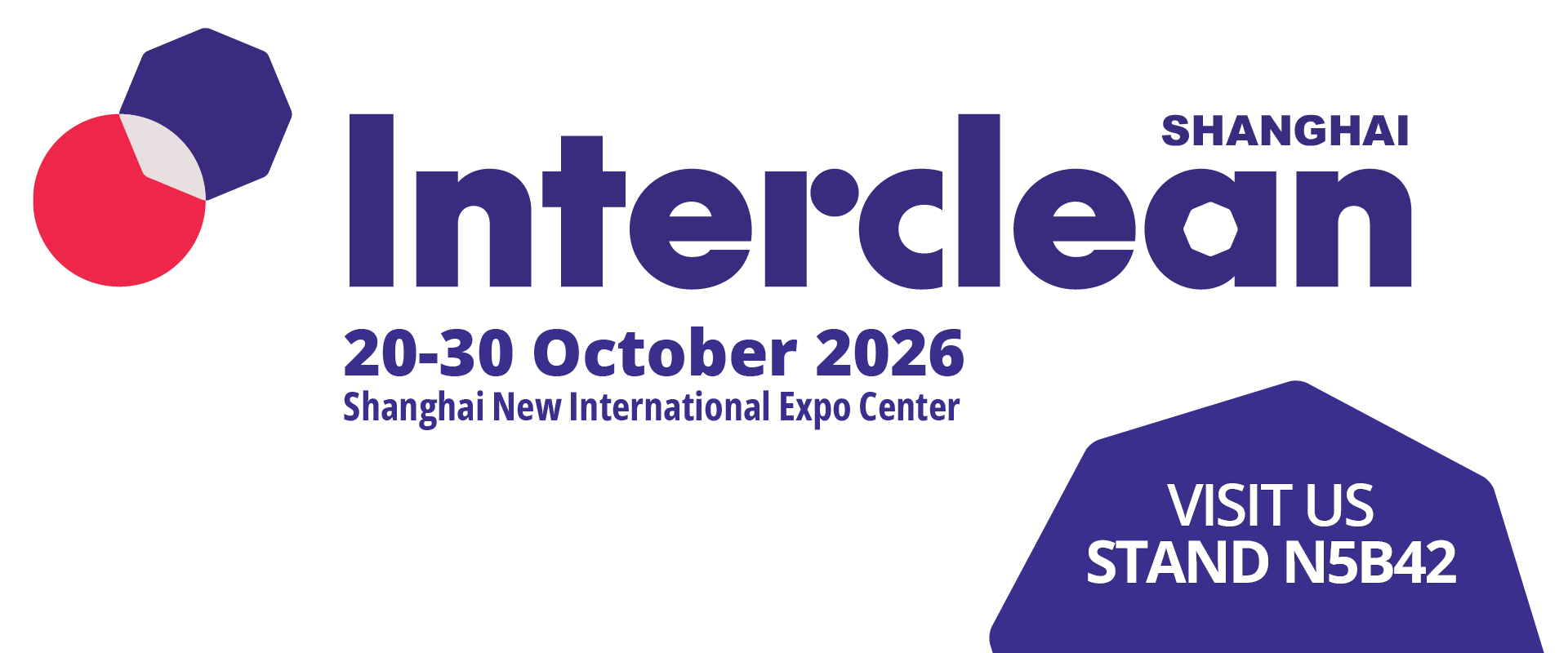 Interclean Shanghai 2026 Trade Show Banner